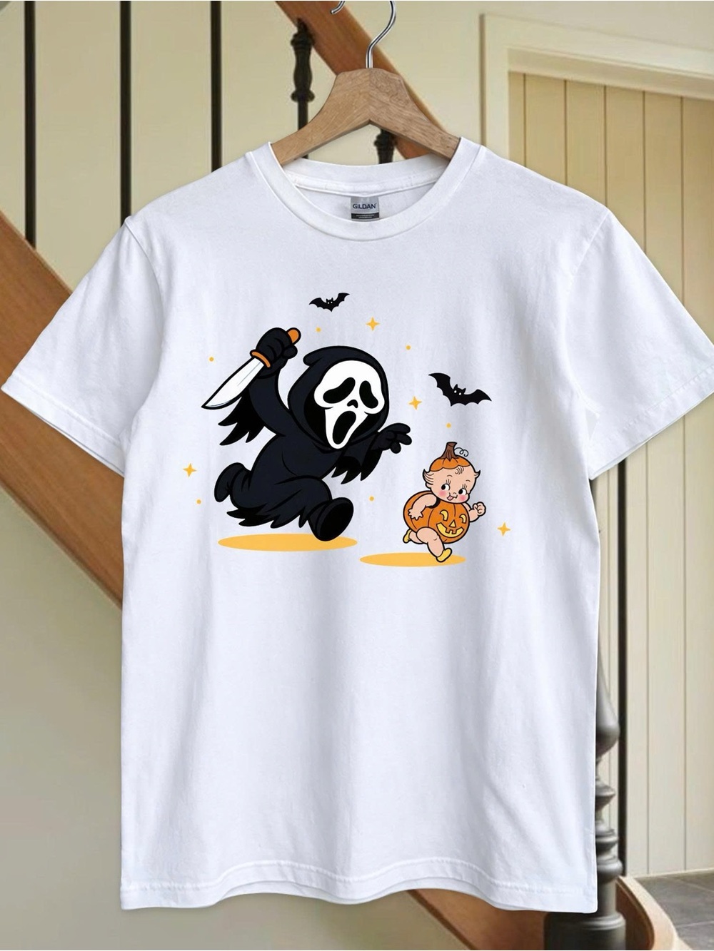 Kewpie Ghost Halloween Graphic Tee